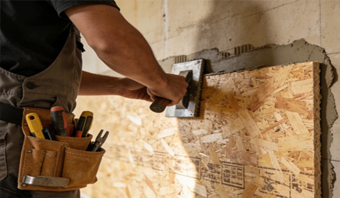 北新康耐博欧松板是什么板？一文看懂欧松板的用途、优点和选购方法