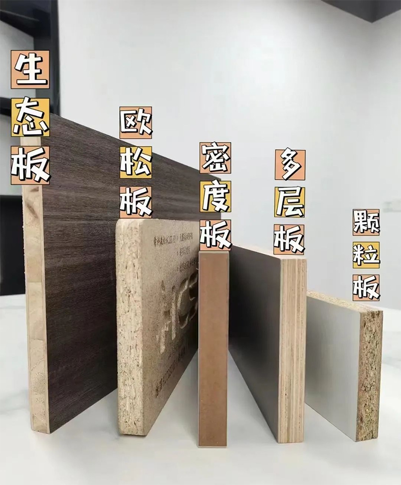 欧松板与其他结构板材的对比优势