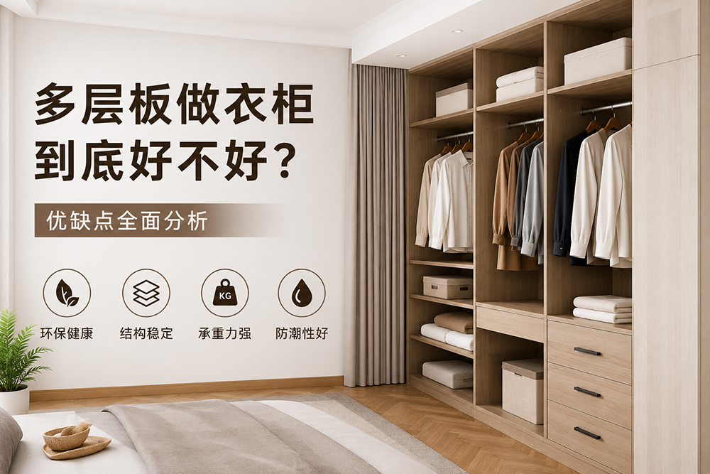 多层板做衣柜到底好不好?优缺点全面分析 多层板做衣柜到底好不好?优缺点全面分析